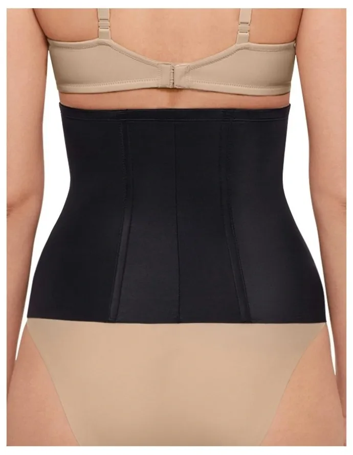 Miraclesuit Shapewear Modern Miracle Step-In Shaping Waist Cincher in Black