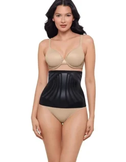 Miraclesuit Shapewear Modern Miracle Step-In Shaping Waist Cincher in Black
