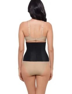 Miraclesuit Shapewear Modern Miracle Step-In Shaping Waist Cincher in Black