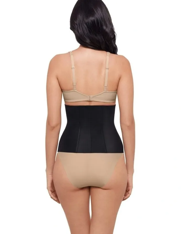 Miraclesuit Shapewear Modern Miracle Step-In Shaping Waist Cincher in Black