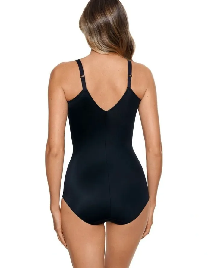 Miraclesuit Shapewear Modern Miracle® Extra Firm Control Shaping Bodysuit in Black