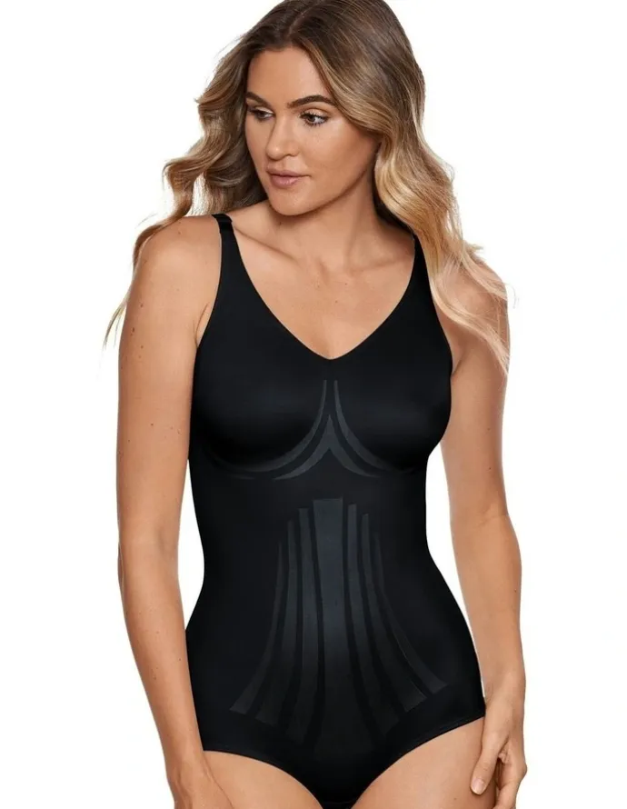 Miraclesuit Shapewear Modern Miracle® Extra Firm Control Shaping Bodysuit in Black