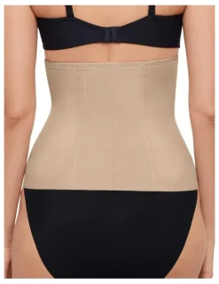 Miraclesuit Shapewear Modern Miracle Step-In Shaping Waist Cincher in Warm Beige