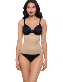 Miraclesuit Shapewear Modern Miracle Step-In Shaping Waist Cincher in Warm Beige