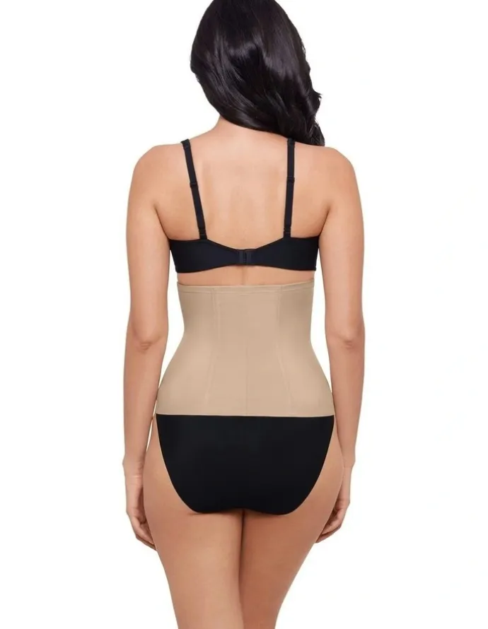 Miraclesuit Shapewear Modern Miracle Step-In Shaping Waist Cincher in Warm Beige
