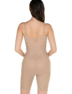 Miraclesuit Shapewear Shape With An Edge High Waist Long Leg Shaping Short in Nude