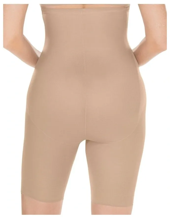 Miraclesuit Shapewear Shape With An Edge High Waist Long Leg Shaping Short in Nude