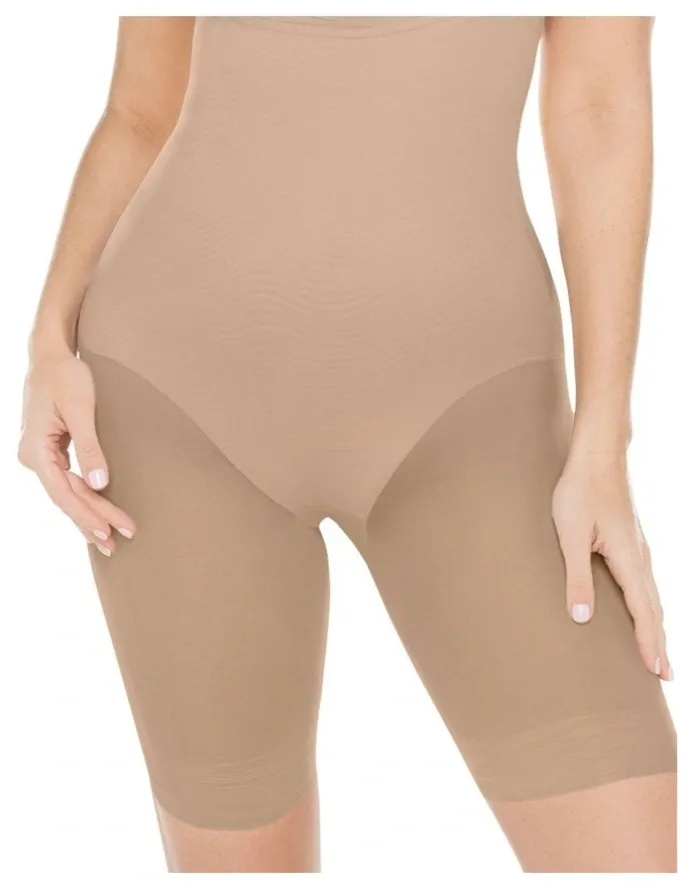 Miraclesuit Shapewear Sheer Shaping Long Leg Full Body Shaper in Nude