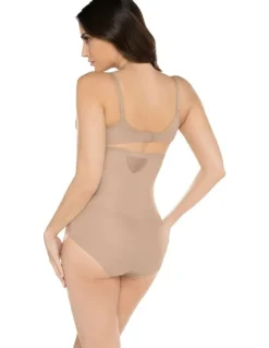 Miraclesuit Shapewear Sheer Shaping Sheer X-Firm High Waist Brief in Nude