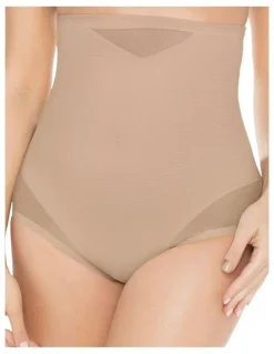 Miraclesuit Shapewear Sheer Shaping Sheer X-Firm High Waist Brief in Nude