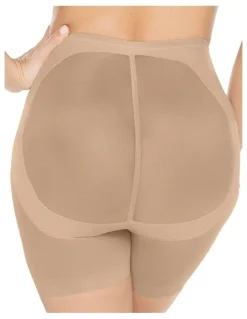 Miraclesuit Shapewear Sheer Shaping Sheer X-Firm Derrire Lift Boyshort in Nude