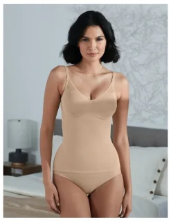 Miraclesuit Shapewear Sheer Shaping Camisole with Underwire in Nude
