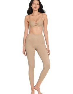 Miraclesuit Shapewear Tummy Control Shapewear Leggings in Warm Beige