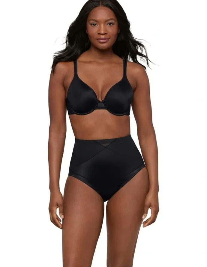 Miraclesuit Shapewear Tummy Tuck Extra Firm Control High Waist Shaping Brief in Black
