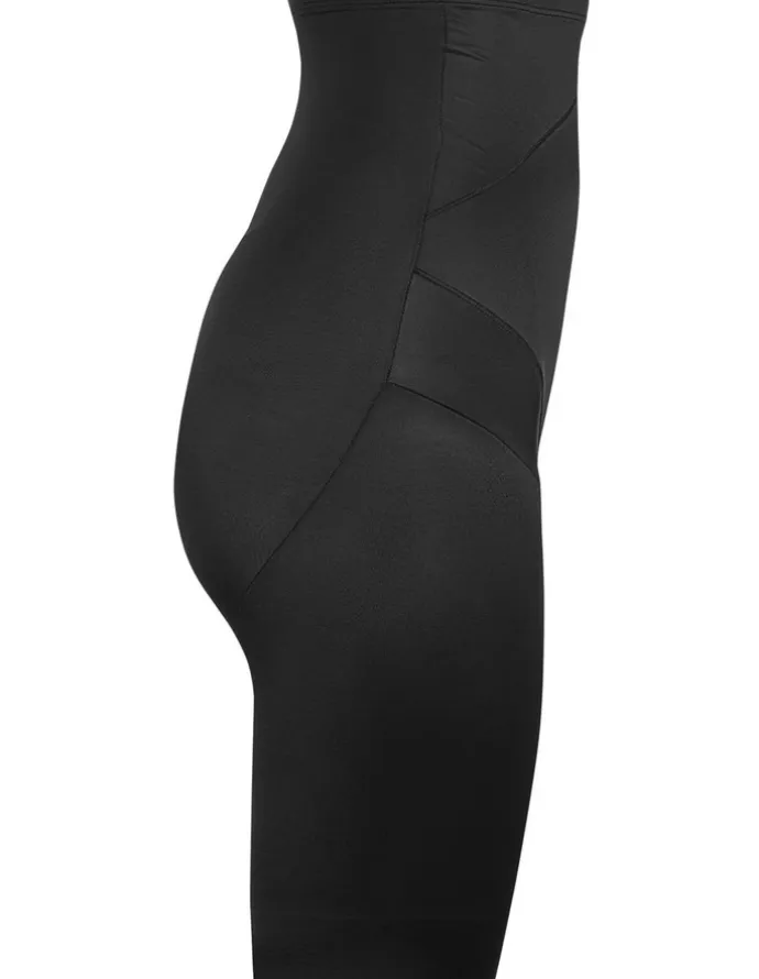 Miraclesuit Shapewear Tummy Tuck High-Waist Thigh Slimmer in Black
