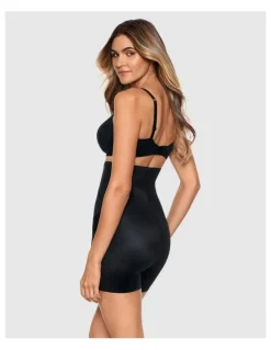 Miraclesuit Shapewear Tummy Tuck Firm Control Ultra High Waist Shapewear Shorts in Black