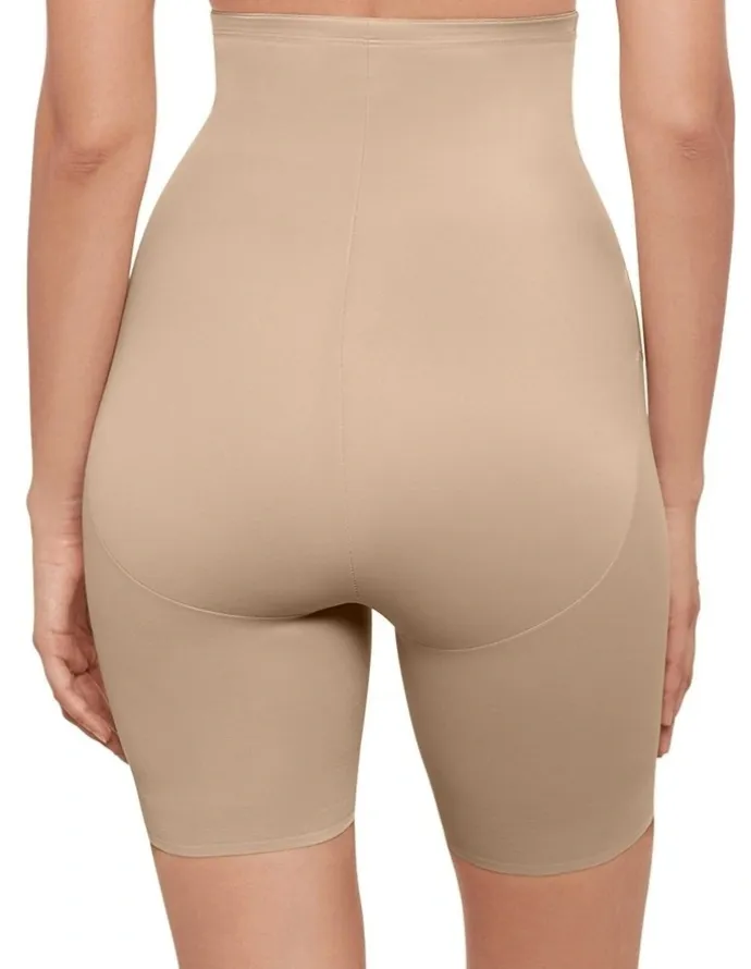 Miraclesuit Shapewear Tummy Tuck High-Waist Thigh Slimmer in Beige