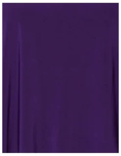 Miraclesuit Swim Dazzle Underwired Draped Tankini Top in Purple