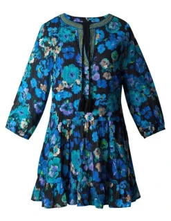 Miraclesuit Swim Secret Garden Mini Length Cotton Beach Dress