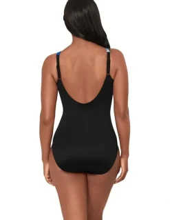 Miraclesuit Swim Secret Garden Oceanus Soft Cup Shaping Swimsuit