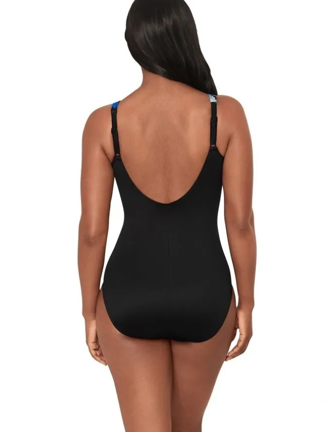 Miraclesuit Swim Secret Garden Oceanus Soft Cup Shaping Swimsuit