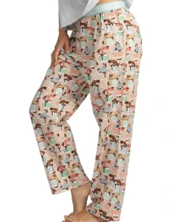 Mitch Dowd Mitch Dowd - Women's Cuppa Dog Pyjama Pants - Pink