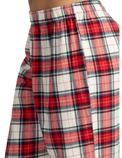 Mitch Dowd Mitch Dowd - Women's Red Check Flannel Pyjama Pants