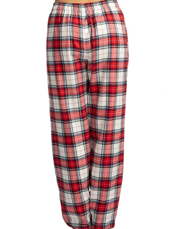 Mitch Dowd Mitch Dowd - Women's Red Check Flannel Pyjama Pants