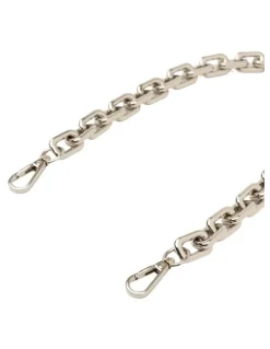 Mocha Chunky Chain Strap in Silver
