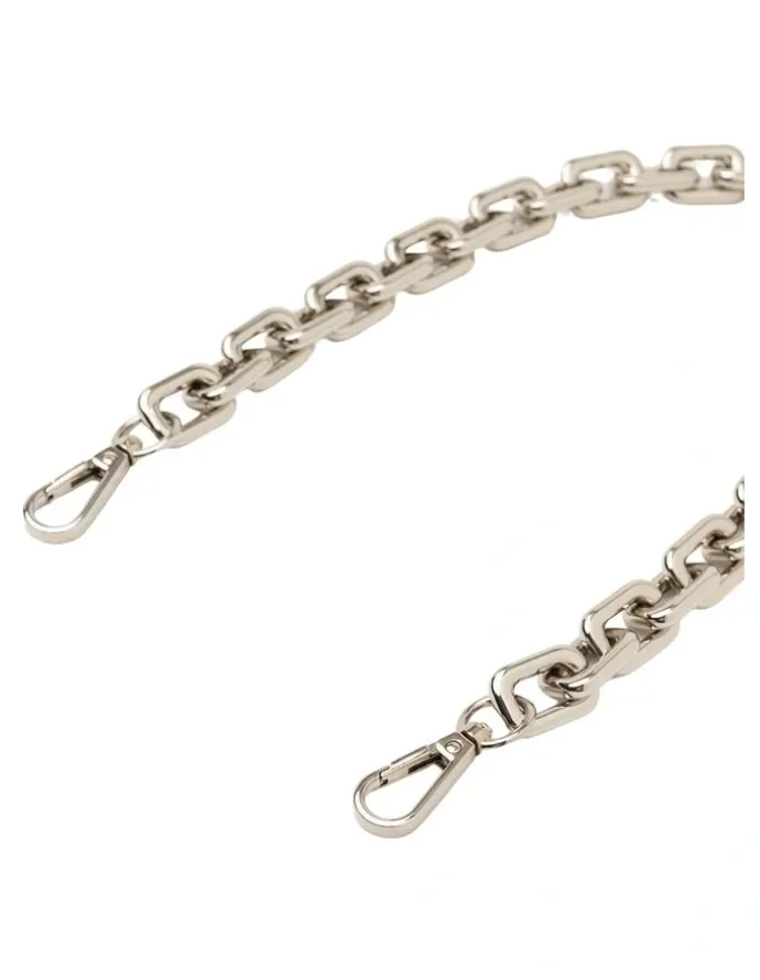 Mocha Chunky Chain Strap in Silver