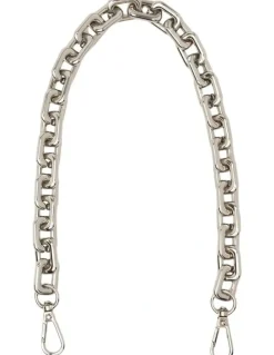 Mocha Chunky Chain Strap in Silver