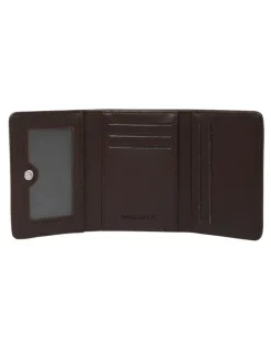 Mocha Emery Mini Wallet in Chocolate