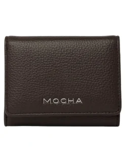 Mocha Emery Mini Wallet in Chocolate