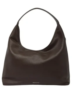 Mocha Emery Soft Shoulder Bag in Chocolate