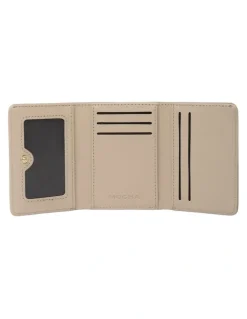 Mocha Isabella Mini Wallet in Nude