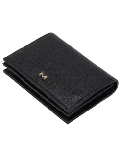 Mocha Josephine Small Wallet in Black