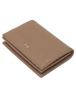 Mocha Josephine Small Wallet in Camel
