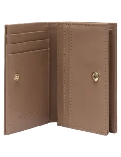 Mocha Josephine Small Wallet in Camel