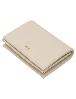 Mocha Josephine Small Wallet in Beige