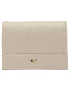 Mocha Josephine Small Wallet in Beige