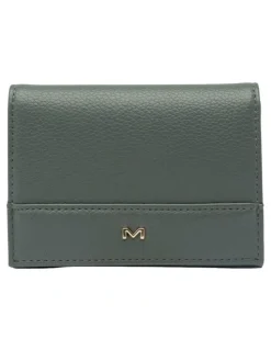 Mocha Josephine Small Wallet in Sage