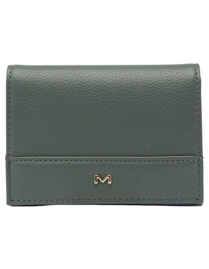 Mocha Josephine Small Wallet in Sage