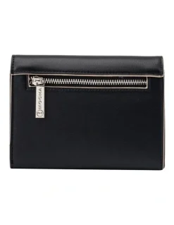 Mocha Madeline Wallet in Black