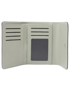 Mocha Madeline Wallet in Mint