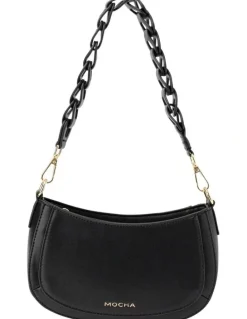 Mocha Mocha Avery Shoulder Bag in Black