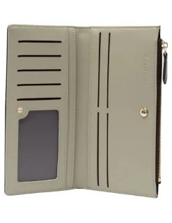 Mocha Mocha Classic Arya Wallet - Choc/Olive