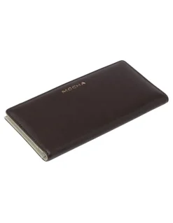 Mocha Mocha Classic Arya Wallet - Choc/Olive