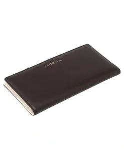 Mocha Mocha Classic Arya Wallet - Choc/Cream