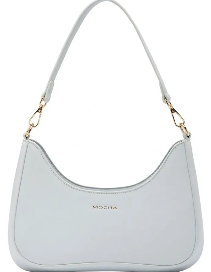 Mocha Mocha Daisy Wavy Shoulder Bag - Mint