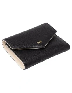 Mocha Mocha Rylee Two Tone Wallet - Black/Cream
